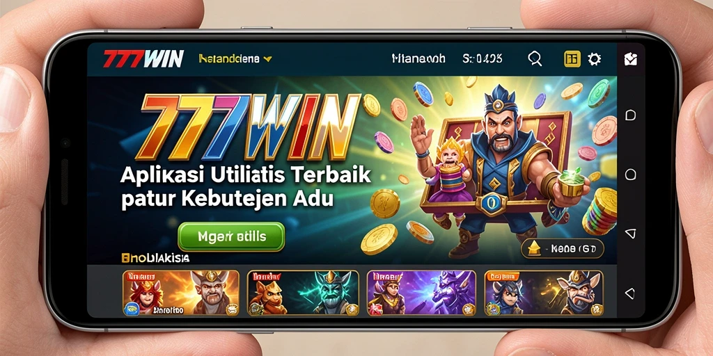 Tampilan antarmuka pengguna 777WIN yang intuitif dan mudah digunakan.