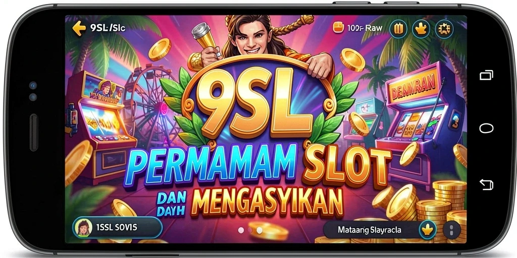 Gameplay seru 9SL dengan efek visual menakjubkan dan fitur bonus.