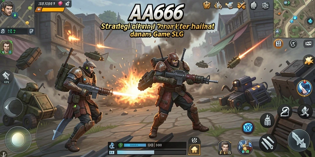 Gambaran menarik dari gameplay strategi di AA666.