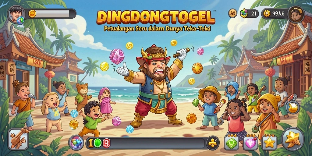 Screenshot gameplay DINGDONGTOGEL dengan tantangan petualangan yang menarik.