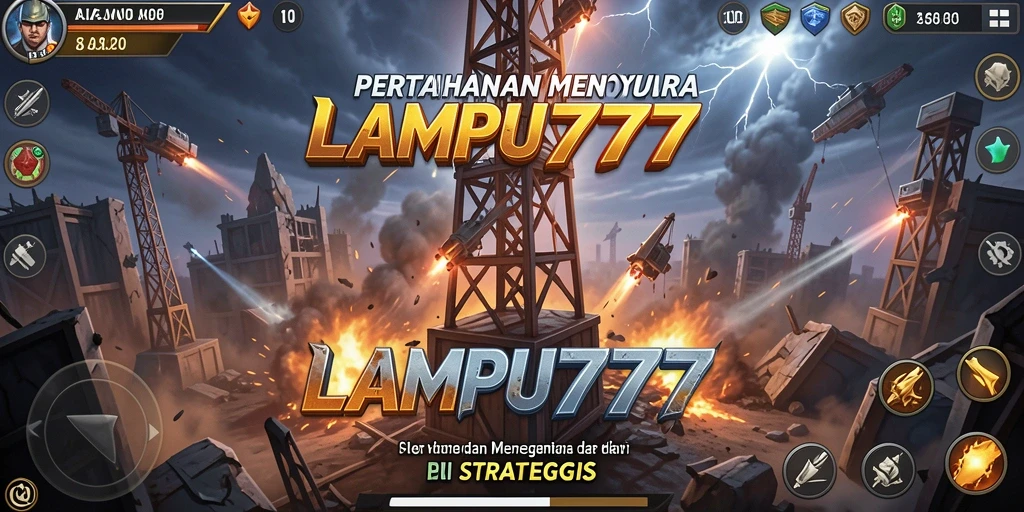 Tampilkan gameplay seru Tower Defense di LAMPU777 dengan berbagai menara dan strategi.