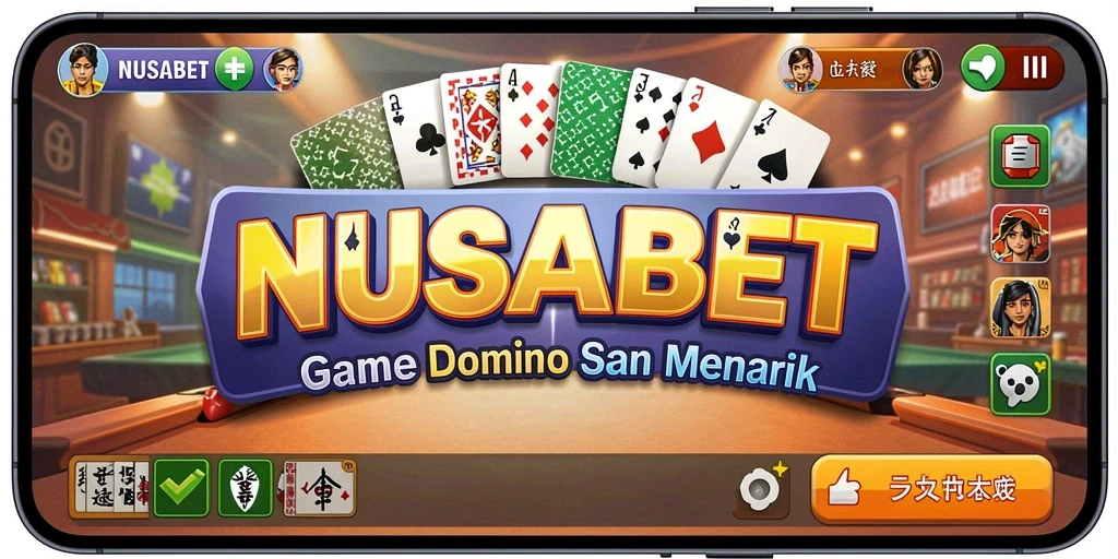 Tampilan menarik dan gameplay seru di NUSABET.