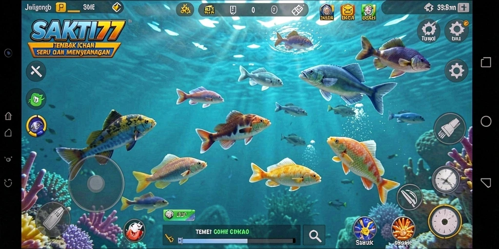 Gameplay seru SAKTI77 dengan aksi Tembak Ikan yang mendebarkan.