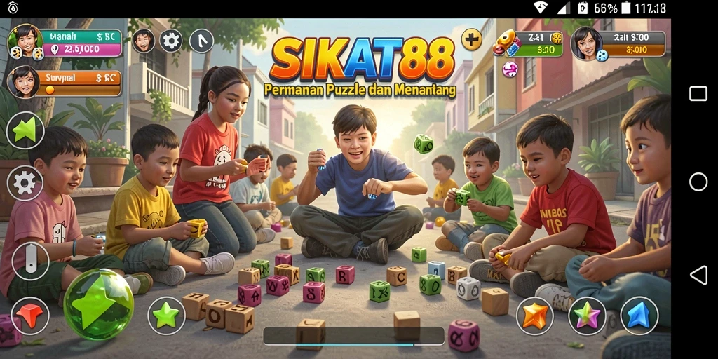 Gameplay SIKAT88 yang seru dan menantang