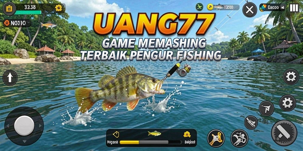 Tangkapan ikan yang spektakuler dalam gameplay UANG77.